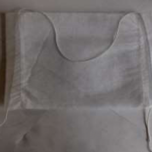 Cubreboca doble capa sencillo blanco