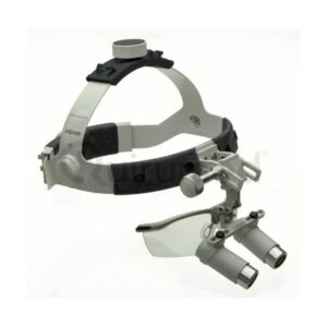 KITS LÁMPARA FRONTAL 3S LED HEADLIGHT + LUPA BINOCULAR HRP KIT 3: 3.5 X / 420 MM