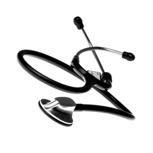 Estetoscopio de una Campana Premier Lux Negro E600 CheckAtek
