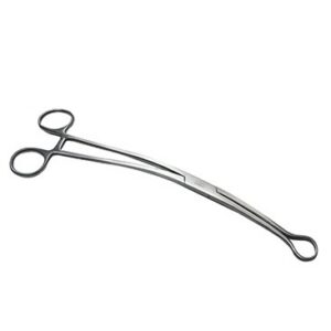 SKENE PINZA UTERINA 24 CM. H.P. CURVA