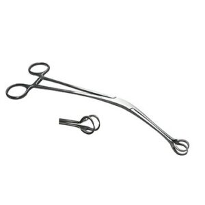 SKENE PINZA UTERINA 24 CM. H.P. FULL CURVA