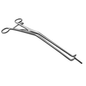 KOGAN PINZA ENDOCERVICAL 23 CM. CREMALLERA 2MM.HP