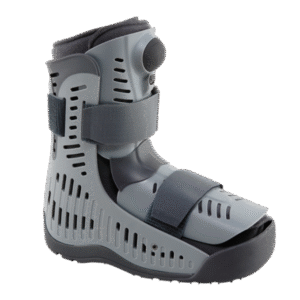 Bota Corta Circunferencial Ossur-Rebound Air Walker con Sistema Inflación Aire, Gris, CH