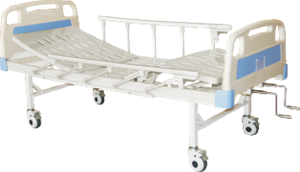 CAMA MANUAL DE 2 MANIVELAS 2 POSICIONES