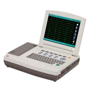 ELECTROCARDIOGRAFO DIGITAL DE 12 CANALES CON INTERPRETACION Y PANTALLA DESPLEGABLE CAREWELL