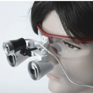 Lente con lupas aumento 2.5 x 420 con luz LEd