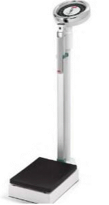 Báscula de Columna con Ronda de Marcación Automática