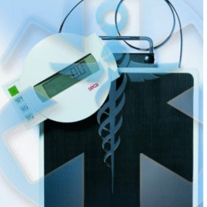 Báscula de Piso con Control Remoto por Cable