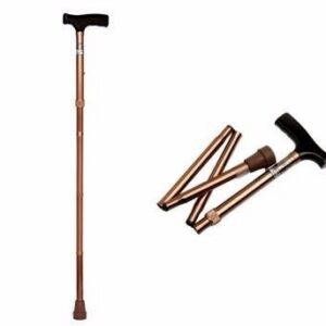 Bastón de aluminio Plegable