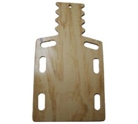 Camilla Rígida ½ Tabla de Madera