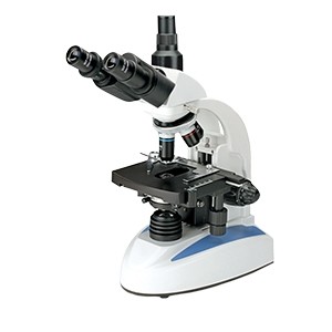 Microscopio trinocular