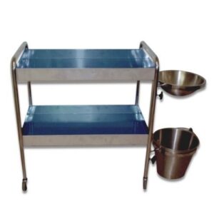 Carro de curación con Aros Abatibles