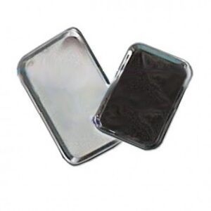 Charola para mesa de mayo calibre 24 de 49 x 33 x 1.2 cm