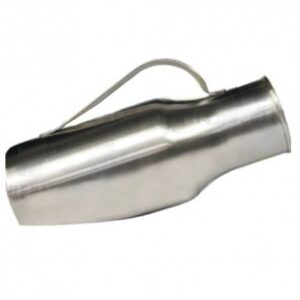 Orinal para varones semihorizontal de acero inoxidable