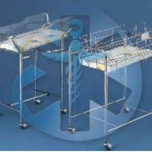 Carro cunero con bacinete de acrílico