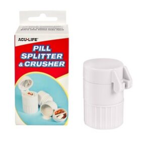 CORTADOR Y TRITURADOR DE PASTILLAS 4 EN 1