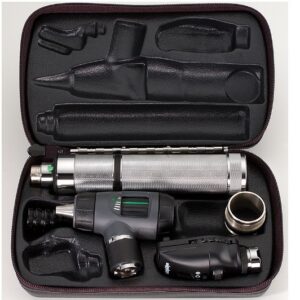 EQUIPO DIAGNOSTICO RECARGABLE HALOGENO 3.5V OTOSCOPIO MACROVIEW Y MANGO 71000-C