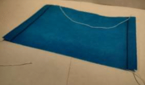 Cubreboca 1 capa sencillo azul rey